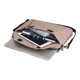 DICOTA Slim Case EDGE - Sacoche pour ordinateur portable - 13.3" - grès (D31240)_4